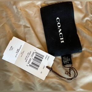 NWT COACH Sherpa Jacket Stand-Up Collar Pull Over In Recycled Polyester Cream